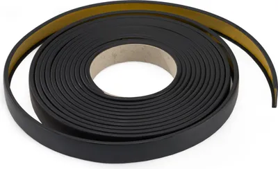 Obrázek produktu pro QUEST Nábytkové hrany PVC C , 5m, Samolepicí nábytkový profil, černá