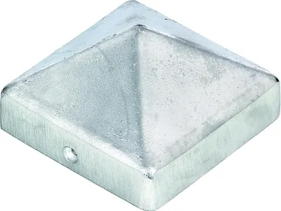 Produktbild von Pfostenkappe Aluminium 71 x 71 mm, Pyramide, Kappe für Pfosten 70 x 70 mm