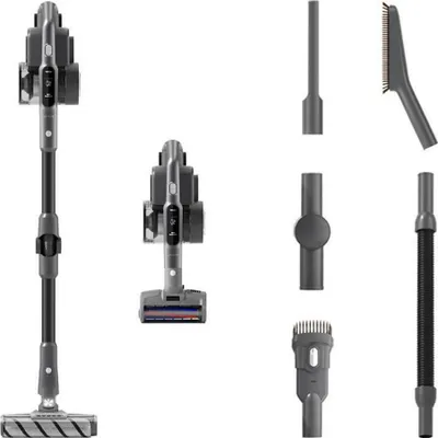 Produktbild von JIMMY H8 Flex, 2-in-1-Stabstaubsauger, Beutellos, Schwarz, 0,5 l, Trocken, Zyklonisch/Filterung