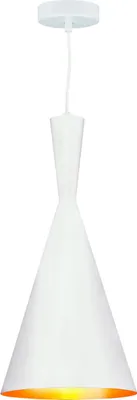 Obrázek produktu pro Závěsné svítidlo MODERN bílo-zlaté, 1xE27x20W, kov, rozměry: 150x38x19 cm, IP20, Polux