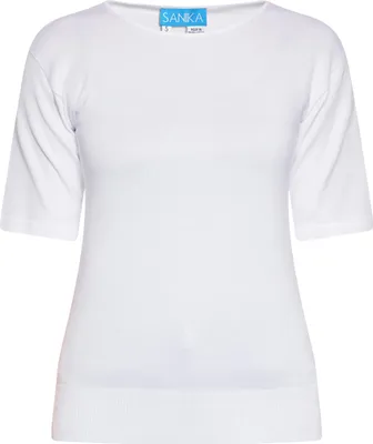 Produktbild von SANIKA damen t-shirt - weiss, M