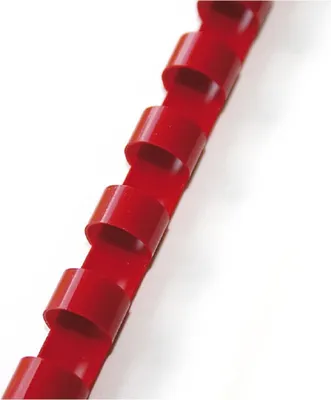 Produktbild von Kunststoffrückenring 12,5mm rot