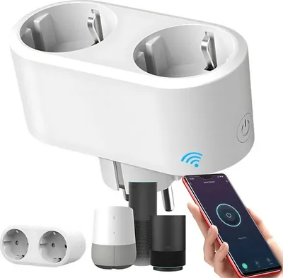 Obrázok produktu pre Verk 06343 Inteligentná zásuvka WiFi Dual Smart, biela