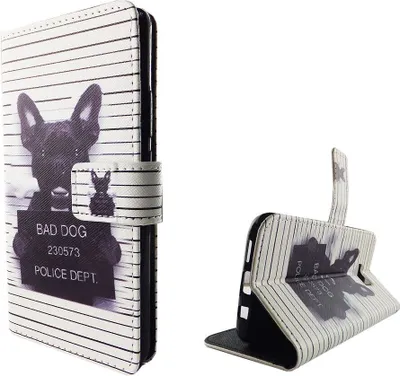 Zdjęcie produktu dla Etui na telefon komórkowy Samsung Galaxy S7 Bad Dog White