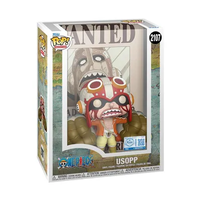 Produktbild von Funko Pop! Animation: One Piece - Usopp #2107 Wanted Poster Special Edition Exclusive