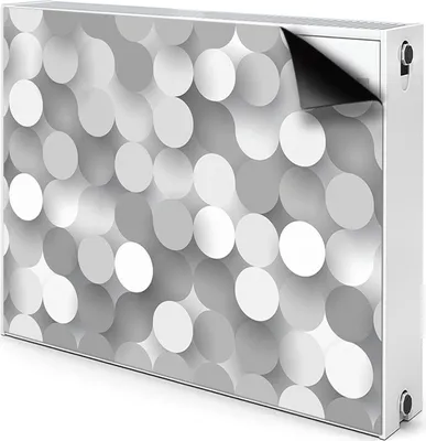 Produktbild von Magnet Heizkörperverkleidung Heizkörper-Abdeckung Heizung Heizkörper 110x60 cm  - Flache, Räder