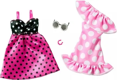 Image de Ensemble de vêtements Barbie 2 pièces à pois