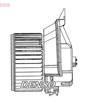 Produktbild von DENSO DEA09200 Innenraumgebläse