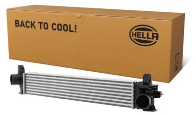 Immagine prodotto di Alette di raffreddamento intercooler in alluminio saldato 735 mm - 112 mm HELLA per FIAT DUCATO e altri