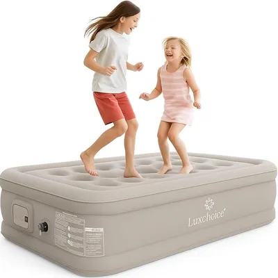 Imagen del producto de Colchón inflable para una persona, con bomba USB, capacidad máxima de 150 kg