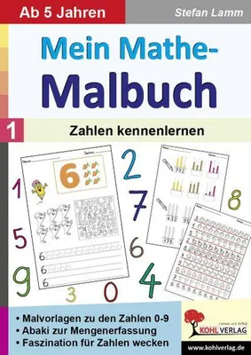 Produktbild von Mein Mathe-Malbuch / Band 1: Zahlen kennenlernen