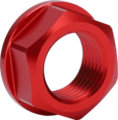 Productafbeelding van Wielasmoer, Wielasboutmoer, Wielasbout, Wielnaafmoer voor motorfietsen, M16x1.5 moer, Aluminium wielasmoer