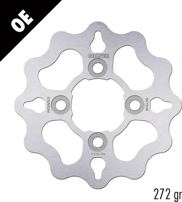 Image de Kit disque de frein Galfer 2x DF731W WAVE® rigide avant 163x3,5mm pour Kawasaki KVF Prairise Brute Force Realtree KSV KFX R 450 - 700 ccm