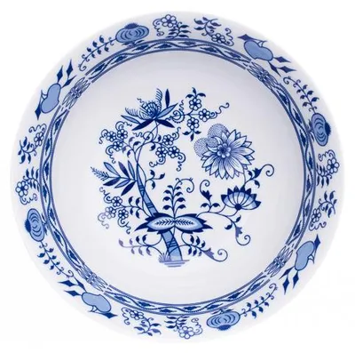 Produktbild von Kompottschale, 23 cm, Zwiebel, böhmisches Porzellan, Thun 1794
