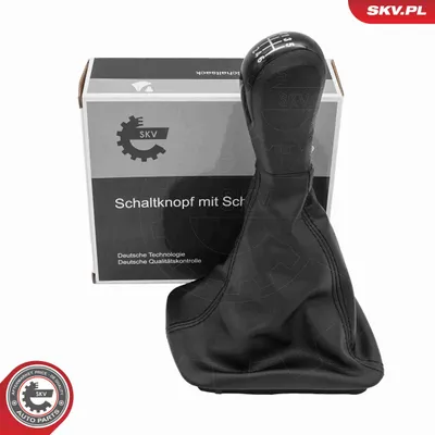 Obrázok produktu pre ESEN SKV hlavica radiacej páky 6-stupňová, čierna, pre ŠKODA Octavia II Combi (1Z5), YETI (5L), OCTAVIA (1Z3)