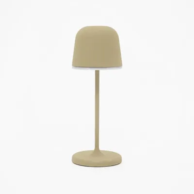 Produktbild von EGLO Mannera-S, Tischbeleuchtung für den Außenbereich, Sand, Weiß, Aluminium, Kunststoff, Stahl, IP54, Garten, Terrasse, III