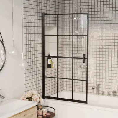 Immagine prodotto di vidaXL Cabina doccia ESG 80x140 cm nero