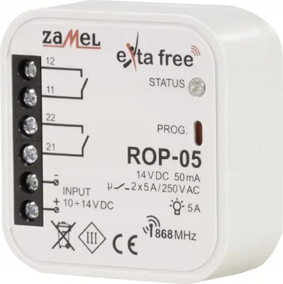 Image de Récepteur radio encastré 2 canaux, ROP-05, exta free Zamel