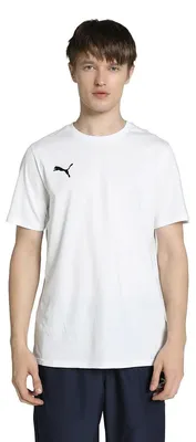 Produktbild von Puma Uni Teamgoal Casuals Tee T-Shirt, Puma White-Puma Black, M EU