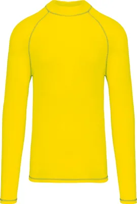 Produktbild von Proact Herren Sportshirt Funktionsshirt Laufshirt langarm, Größe:XL, Farbe:Fluorescent Yellow