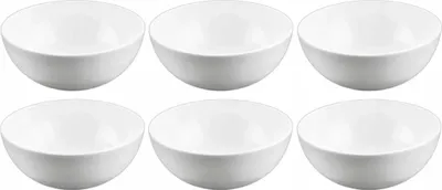Immagine prodotto di Wilmax Porzellanschale 300 ml 11 cm Weiß 6er Set WL-992564/A6