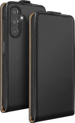 Image de Avizar, Etui Galaxy A17 Portefeuille magnétique avec support vidéo, Noir