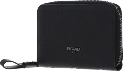 Produktbild von PICARD Leder Geldbörse Voila 1 Zip Around Wallet Black schwarz