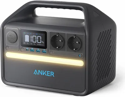 Obrázek produktu pro merkloos Portable Power Station 512 Wh – solární generátor 500 W s USB-C a 7 výstupy – ideální pro kempování, outdoorové aktivity a nouzové situace