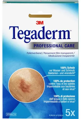Obrázek produktu pro Tegaderm fólie 4,4x4,4 cm 1622np 5 ks