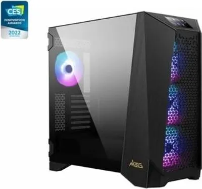 Zdjęcie produktu dla Linkworld 7271-23, Midi Tower, PC, Czarny, 3.5", 176 mm, 387 mm