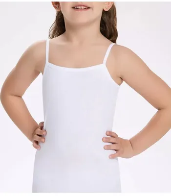 Immagine prodotto di 6 pacchetti di canotte per bambini bianchi di seconda misura (3-4 anni) canottiera a costine sottili camicia K-10