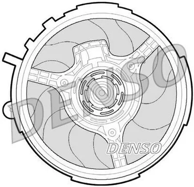 Produktbild von DENSO DER09061 Lüfter Motorkühlung Kühlerlüfter für FIAT STILO (192) Wasserkühler