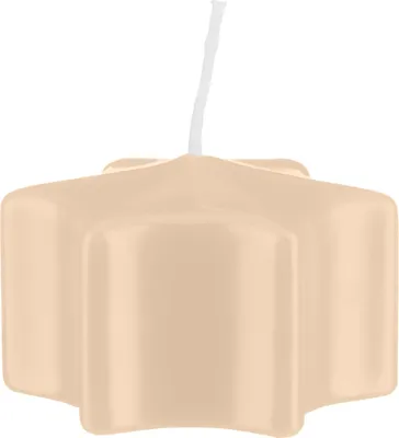 Produktbild von Sternkerzen Schwimmkerzen Champagner 35 x Ø 60 mm, 16 Stück