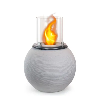 Produktbild von DIVINA FIRE Botticelli, Freistehende Feuerstelle, offen, -Ethanol, Beige, Drinnen/Draußen, Rund