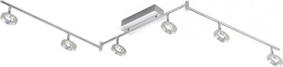 Paul Neuhaus Deckenleuchte Sileda Aluminium 188 cm