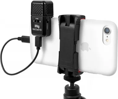 Image de IK Multimedia Microphone iRig Mic Cast HD - Microphone - 96 KHz