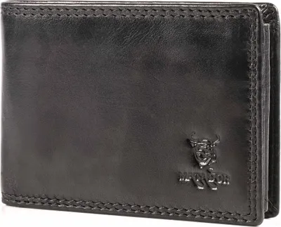 Produktbild von MATADOR BILBAO Herren Leder Geldbörse Portemonnaie RFID Schwarz