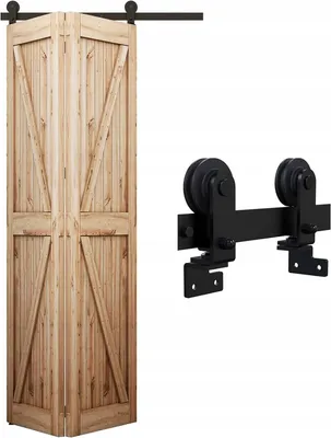 Immagine prodotto di Set di accessori per porte scorrevoli WOLFBIRD 100 cm/3 ft per 2 ante