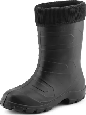 Image de Ladeheid Femmes Thermo Eva Bottes en caoutchouc poids plume LALMG879 (Noir/Noir, 40 UE)