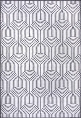 Obrázek produktu pro 80x150 cm Kusový koberec Pangli 105851 Silver – na ven i na doma