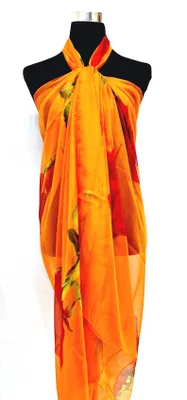 Produktbild von XXL Multifunktions Pareo Schal Wickelrock Strandtuch Wickeltuch Sarong Bademode Trägerkleid P15