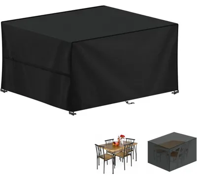 Obrázok produktu pre Ochranný obal na záhradný nábytok, 130x80x70 cm, vodotesný, vyrobený z materiálu Oxford 420D, odolný proti vetru