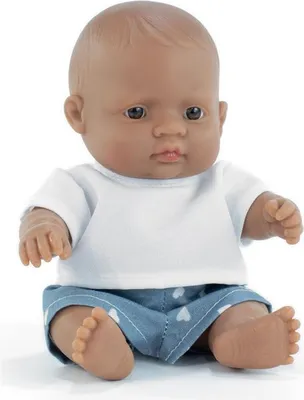 Zdjęcie produktu dla Miniland lalka edukacyjna chłopiec z Ameryki Łacińskiej 21 cm