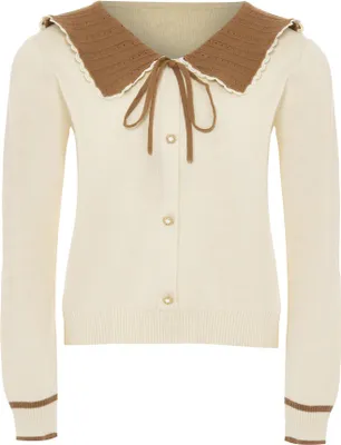 Produktbild von NAEMI damen strickjacke - beige, XS/S