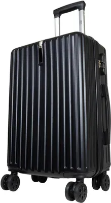 Produktbild von ABS Hartschalen Trolley Portofino mit Dehnfalte Schwarz - Gr. M