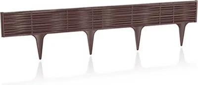 Produktbild von Prosperplast Garten Bordüre 3.9M Wicker Garten Bordüre Braun