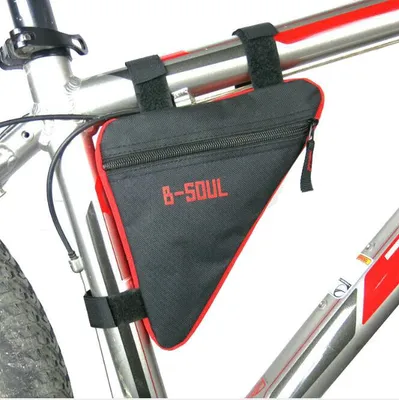 Image de B-SOUL Triangle 1.0 sac à cadre noir-rouge variante 39031