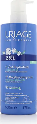 Image de Lait hydratant pour le corps et le visage pour les enfants dès la naissance Bébé (lait hydratant), 500 ml