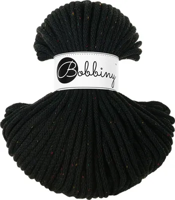 Produktbild von Bobbiny Premium 5 mm 50 m Midnight Dust Schnur