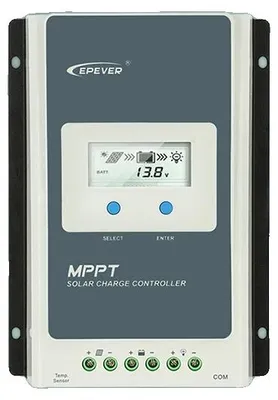 Obrázek produktu pro Solární regulátor nabíjení, technologie MPPT, maximální proud 10 A, 10 A / 60 V DC, 12 V / 24 V pro automobily